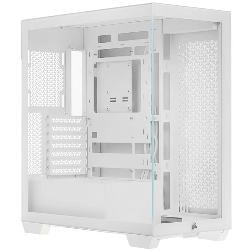 Кейс Corsair 3500X MidTower, window, White EATX [CC-9011277-WW] - фото #0, Technodom.kz