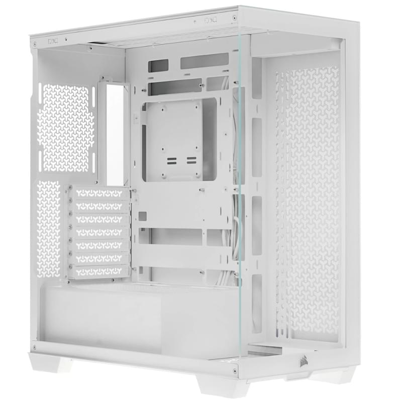 Кейс Corsair 3500X MidTower, window, White EATX [CC-9011277-WW] - фото #1, Technodom.kz