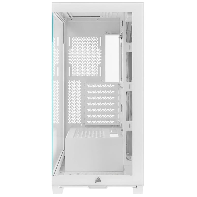 Кейс Corsair 3500X MidTower, window, White EATX [CC-9011277-WW] - фото #6, Technodom.kz