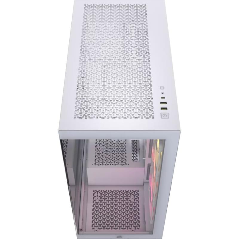 Кейс Corsair iCUE LINK 3500X RGB MidTower, window, White EATX [CC-9011281-WW] - фото #1, Technodom.kz