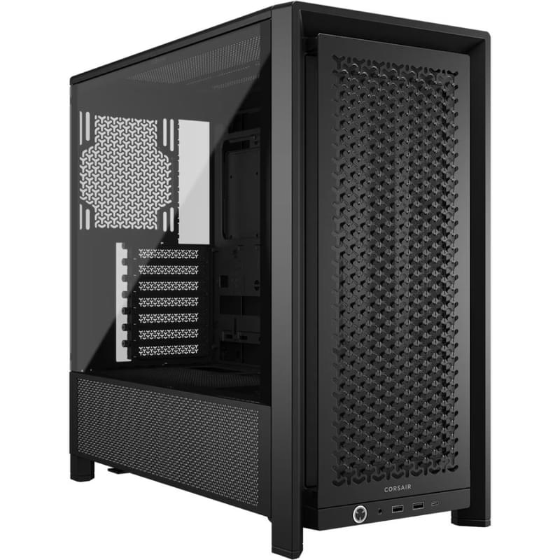 Кейс Corsair FRAME 4000D MidTower, window, Black EATX [CC-9011290-WW] - фото #0, Technodom.kz