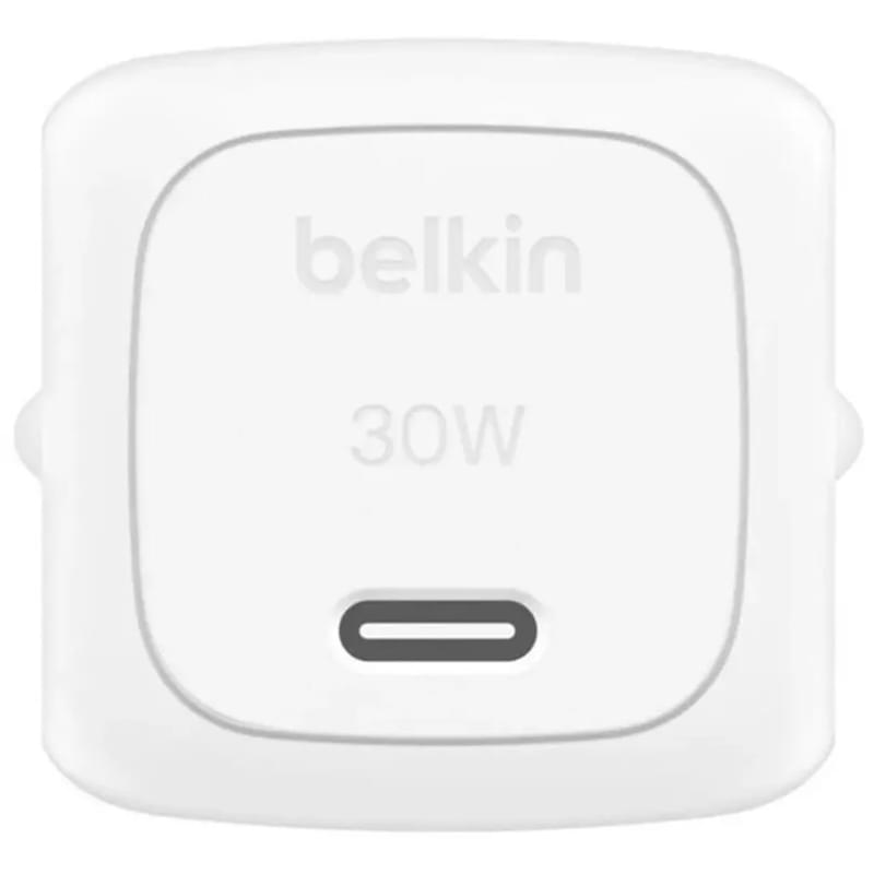 Адаптер питания Belkin 30W USB-C PD, Белый (WCA008KQWH) - фото #2, Technodom.kz