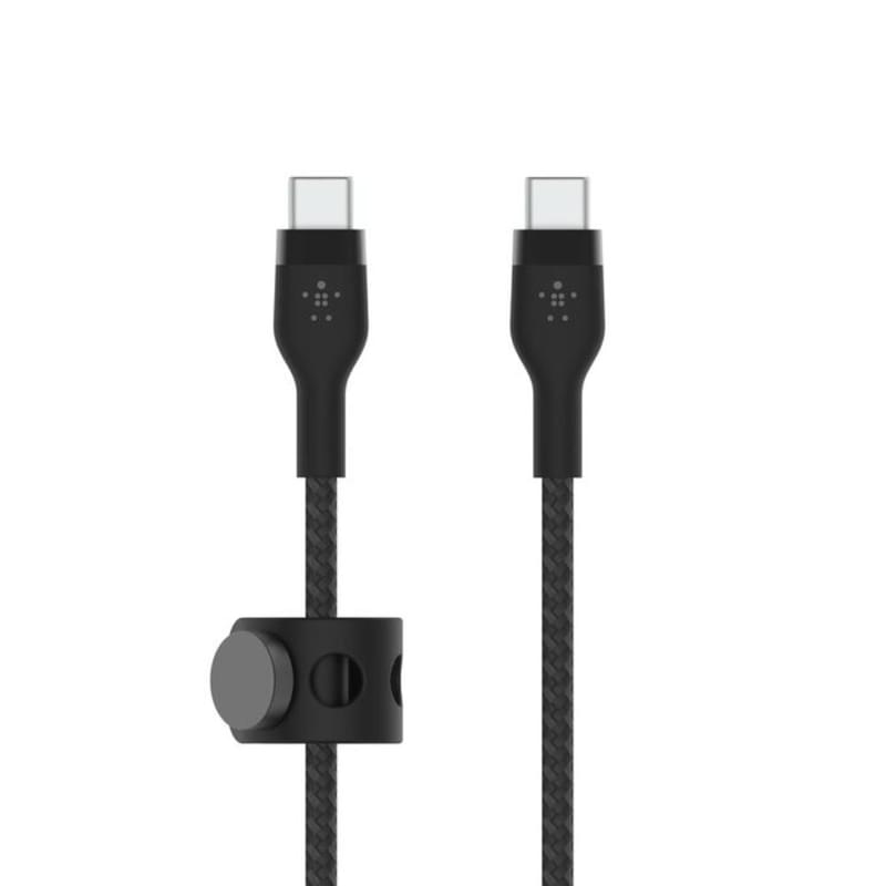 Belkin USB-C - USB-C, 1M кабелі, бекіткіші бар өрімделген, Қара (CAB011BT1MBK) - фото #0, Technodom.kz Belkin USB-C - USB-C, 1M кабелі, бекіткіші бар өрімделген, Қара (CAB011BT1MBK) - фото #0, Technodom.kz