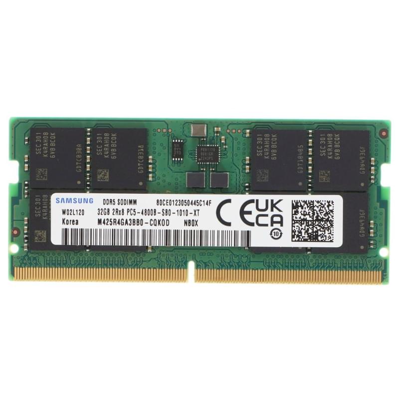 Оперативная память DDR5 SODIMM 32GB/4800Mhz Samsung OEM [M425R4GA3BB0-CQK] - фото #0, Technodom.kz