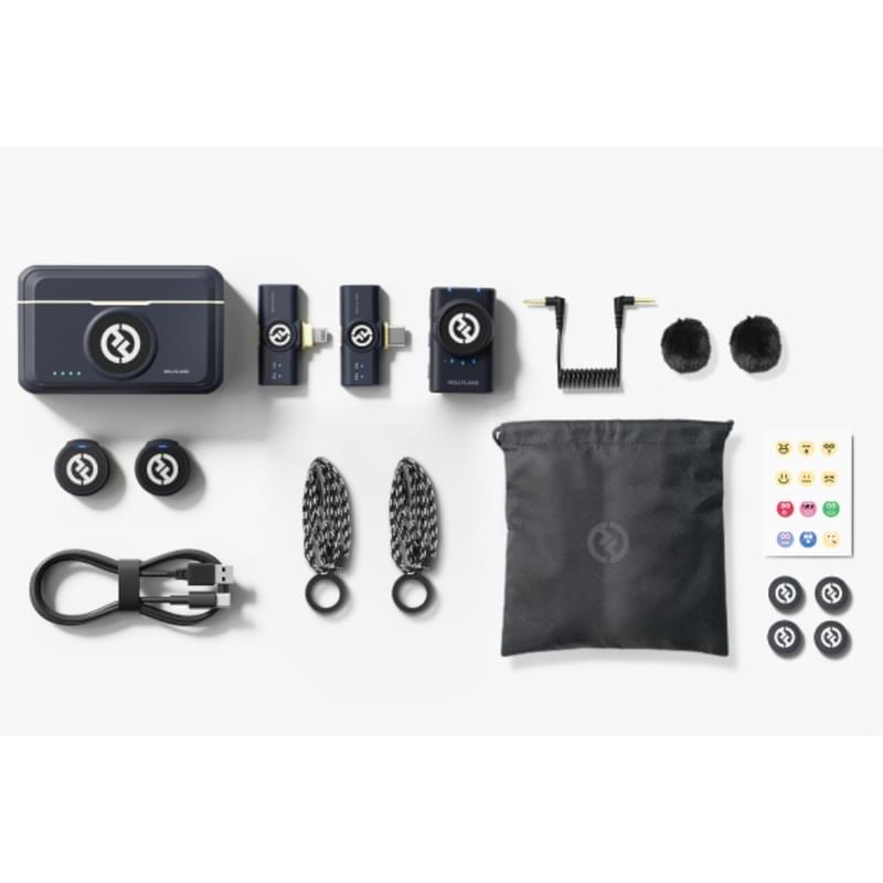 Hollyland Lark M2 Combo Ілмекті микрофон, қара - фото #4, Technodom.kz Hollyland Lark M2 Combo Ілмекті микрофон, қара - фото #4, Technodom.kz