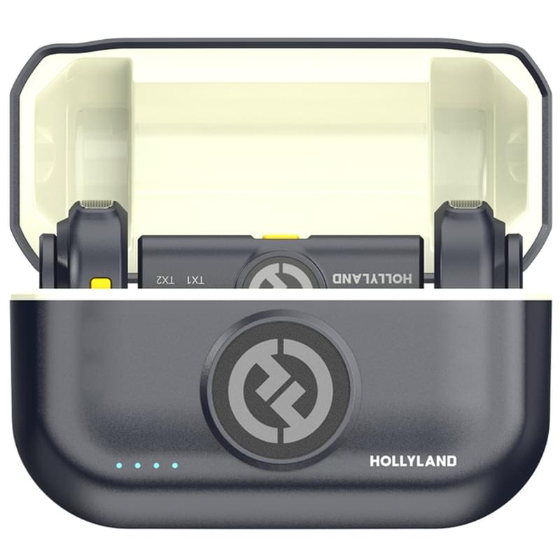 Hollyland Lark M2 USB-C Ілмекті микрофон, қара - фото #2, Technodom.kz