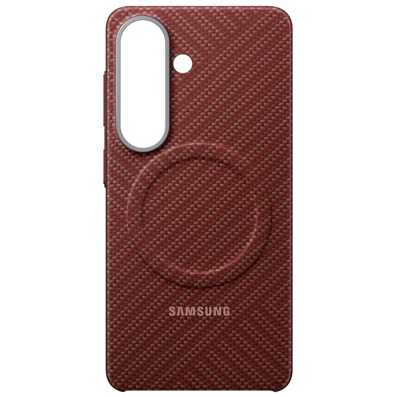 Samsung Galaxy S26 қаптама үшін Carbon Magnet Case (S26) Coral Red (EF-KS942SREGRU) - фото #0, Technodom.kz