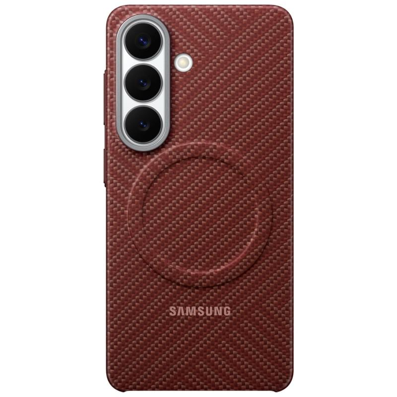 Чехол для смартфона Samsung Galaxy S26 Carbon Magnet Case (S26) Coral Red (EF-KS942SREGRU) - фото #2, Technodom.kz
