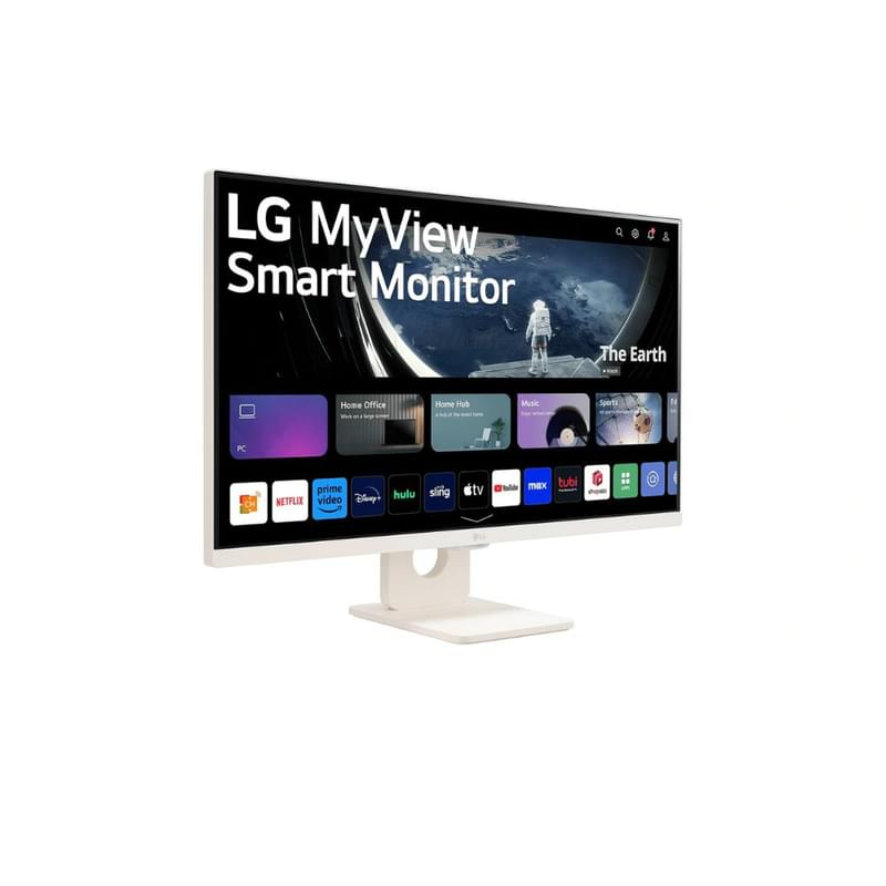 27" LG Smart Мониторы 27U511SA 1920x1080 16:9 IPS 100ГЦ (2HDMI) White - фото #3, Technodom.kz 27" LG Smart Мониторы 27U511SA 1920x1080 16:9 IPS 100ГЦ (2HDMI) White - фото #3, Technodom.kz