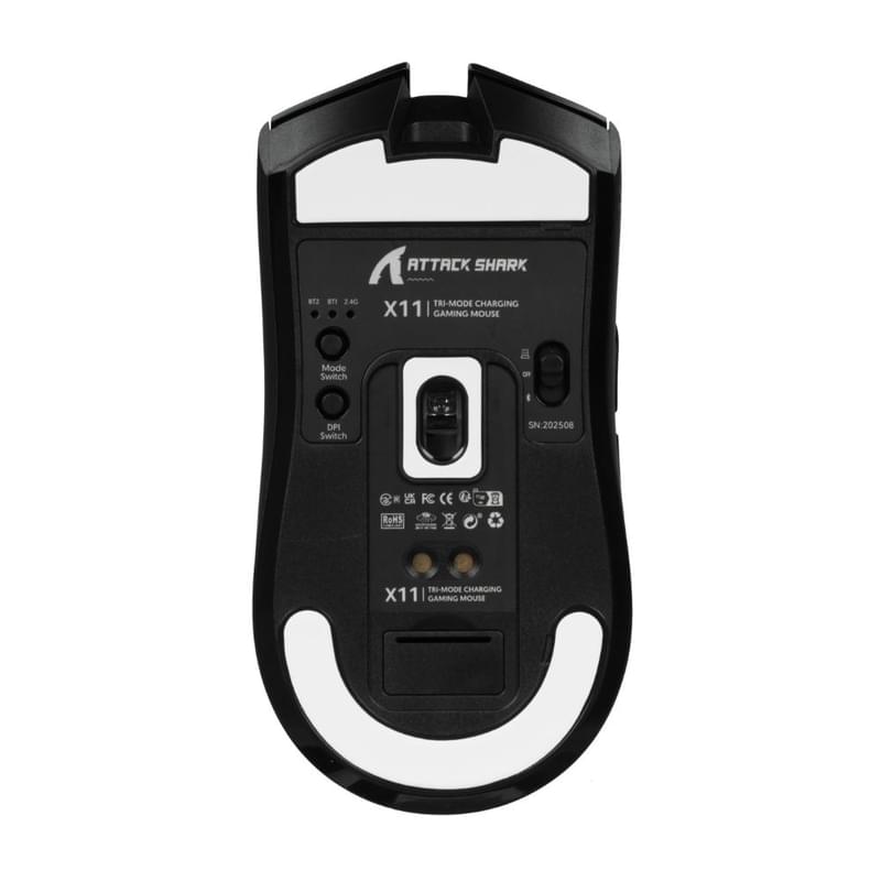 Игровая мышь беспроводная Attack Shark X11, Black - фото #4, Technodom.kz