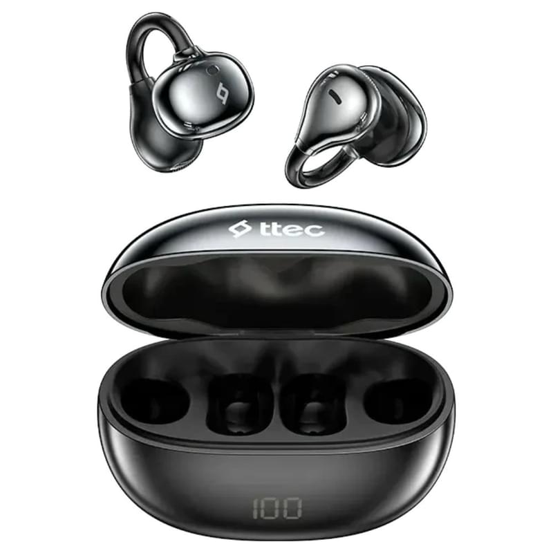 Наушники Вставные TTEC AirBeat Aura Clip Black (2KM179S) - фото #1, Technodom.kz Наушники Вставные TTEC AirBeat Aura Clip Black (2KM179S) - фото #1, Technodom.kz