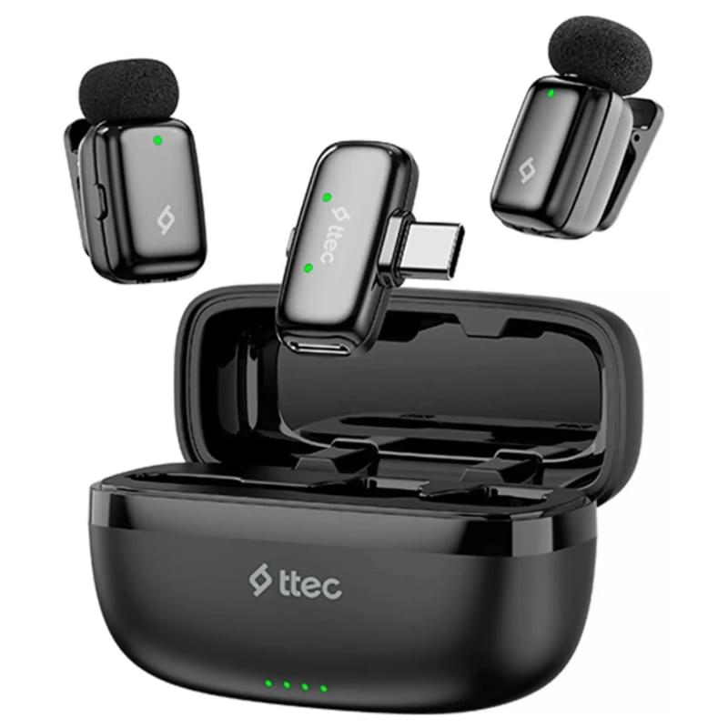 Петличный микрофон TTEC GoMic Lite Plug&Play Universal wireless mic kit - фото #2, Technodom.kz