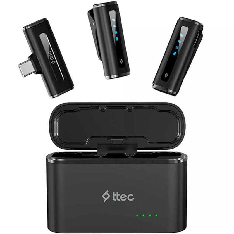 Петличный микрофон TTEC GoMic Plug&Play Universal Wireless mic kit - фото #0, Technodom.kz Петличный микрофон TTEC GoMic Plug&Play Universal Wireless mic kit - фото #0, Technodom.kz