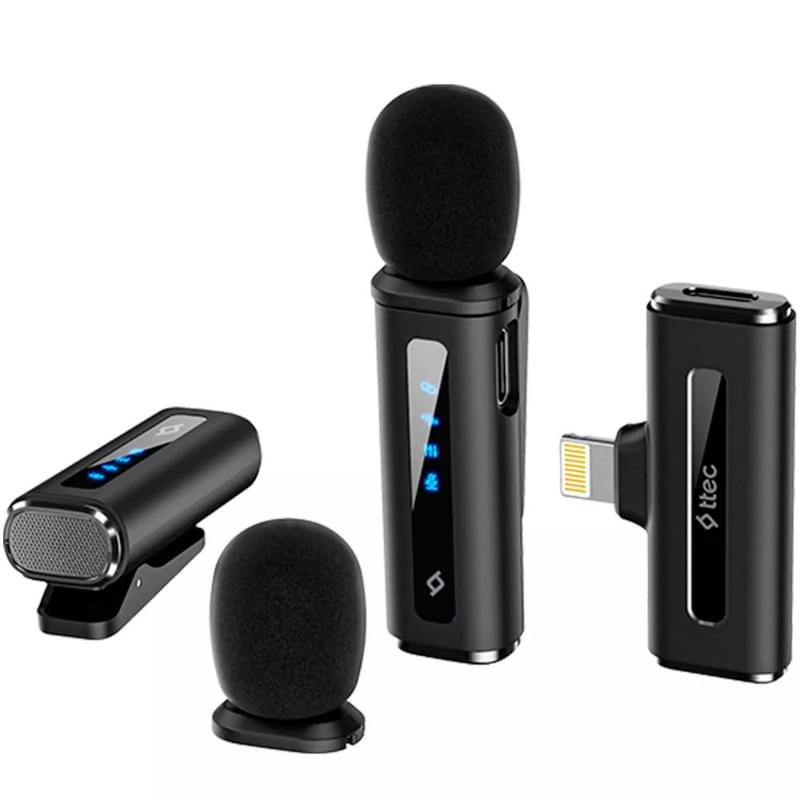 Петличный микрофон TTEC GoMic Plug&Play Universal Wireless mic kit - фото #2, Technodom.kz Петличный микрофон TTEC GoMic Plug&Play Universal Wireless mic kit - фото #2, Technodom.kz