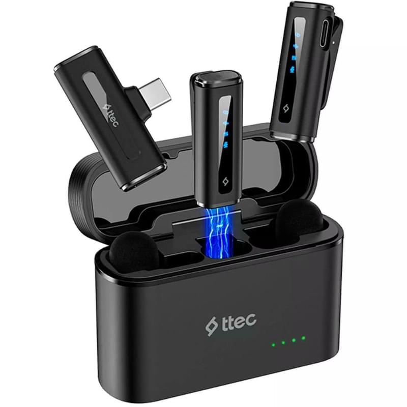Петличный микрофон TTEC GoMic Plug&Play Universal Wireless mic kit - фото #5, Technodom.kz Петличный микрофон TTEC GoMic Plug&Play Universal Wireless mic kit - фото #5, Technodom.kz