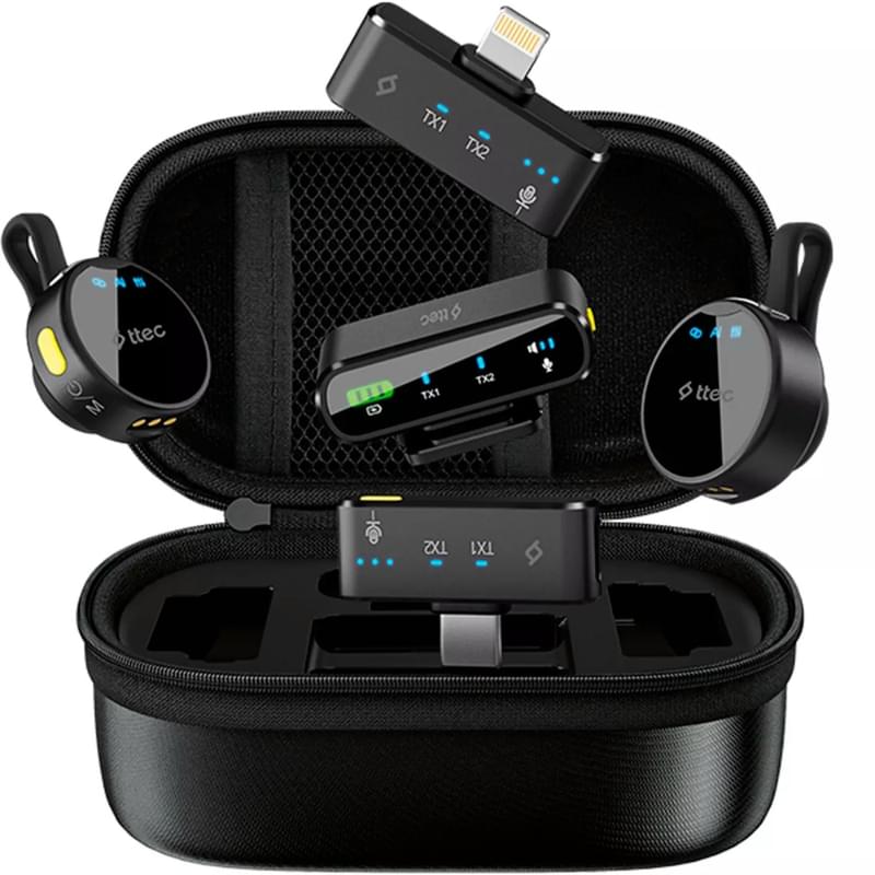 Петличный микрофон TTEC GoMic Pro Plug&Play Universal Wireless mic kit - фото #0, Technodom.kz Петличный микрофон TTEC GoMic Pro Plug&Play Universal Wireless mic kit - фото #0, Technodom.kz
