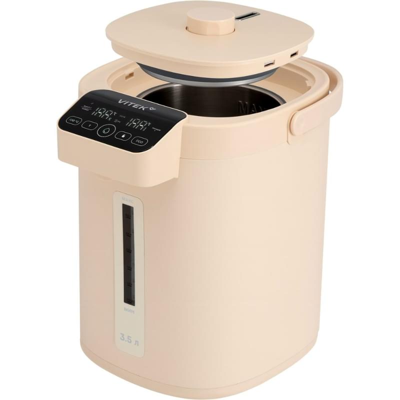 Термопот Vitek VT-TP3002 3.5L кремовый - фото #3, Technodom.kz