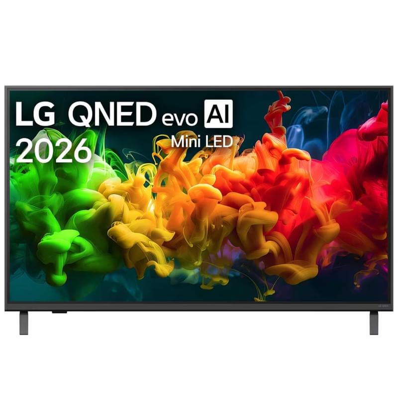 Телевизор LG 43" 43QNED80B6B QNED UHD Smart Black - фото #0, Technodom.kz