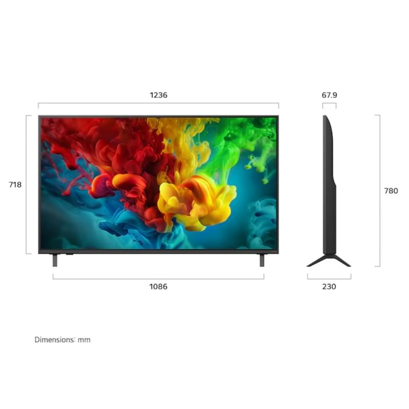 Телевизор LG 55" 55QNED83B6A QNED UHD Smart Black - фото #4, Technodom.kz