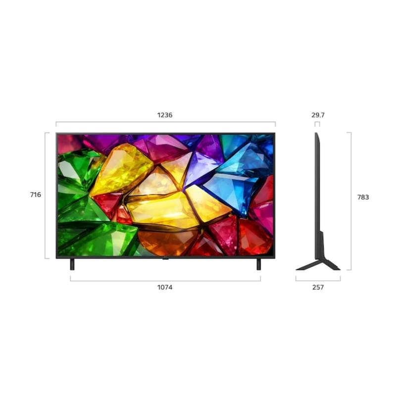 Телевизор LG 55" 55MRGB86B6A Mini RGB UHD Smart Black - фото #1, Technodom.kz