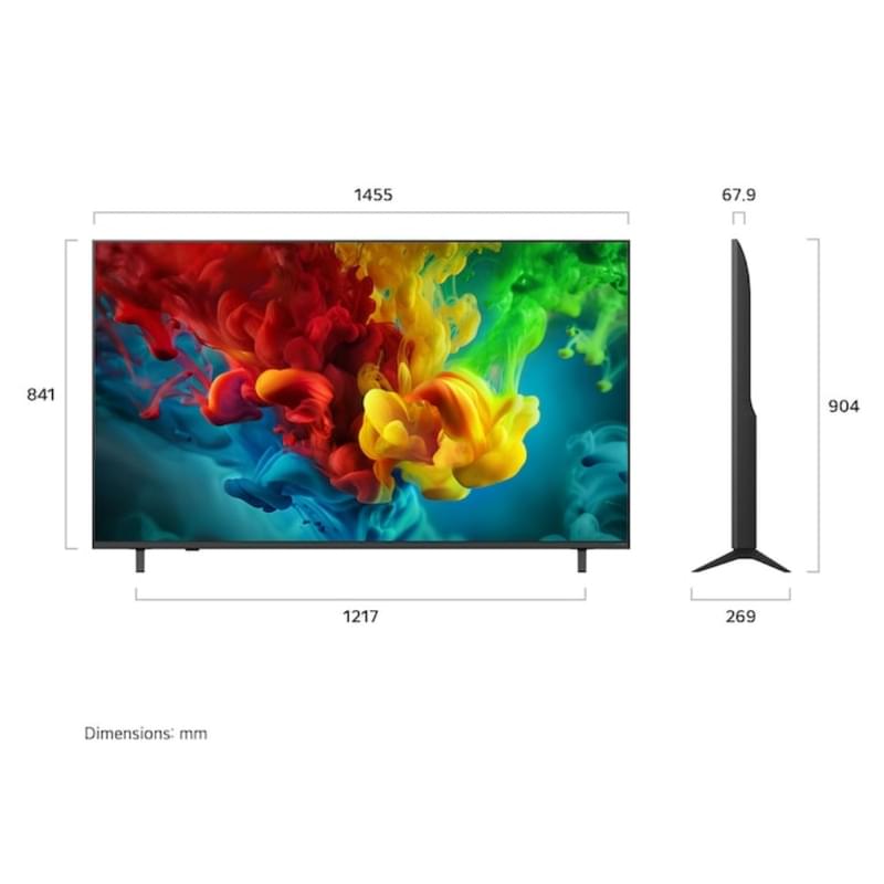 Телевизор LG 65" 65QNED83B6A QNED UHD Smart Black - фото #4, Technodom.kz