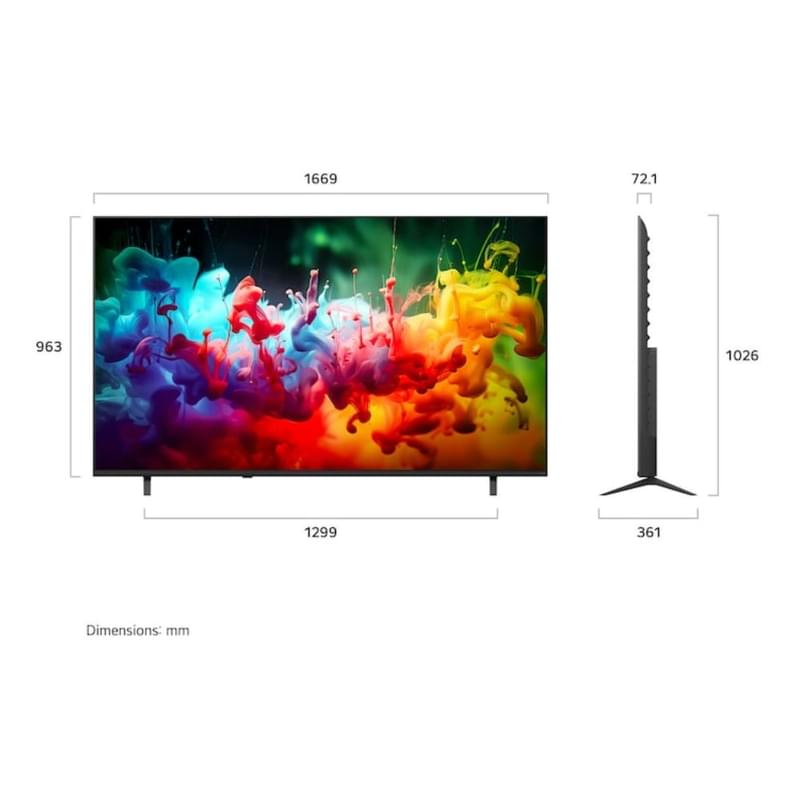Телевизор LG 75" 75QNED70B6A QNED UHD Smart Black - фото #1, Technodom.kz Телевизор LG 75" 75QNED70B6A QNED UHD Smart Black - фото #1, Technodom.kz