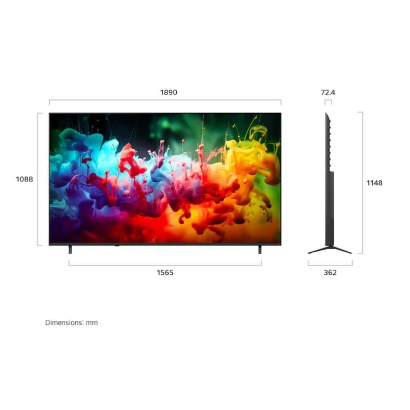 Теледидар LG 85" 85QNED70B6A QNED UHD Smart Black - фото #1, Technodom.kz Теледидар LG 85" 85QNED70B6A QNED UHD Smart Black - фото #1, Technodom.kz
