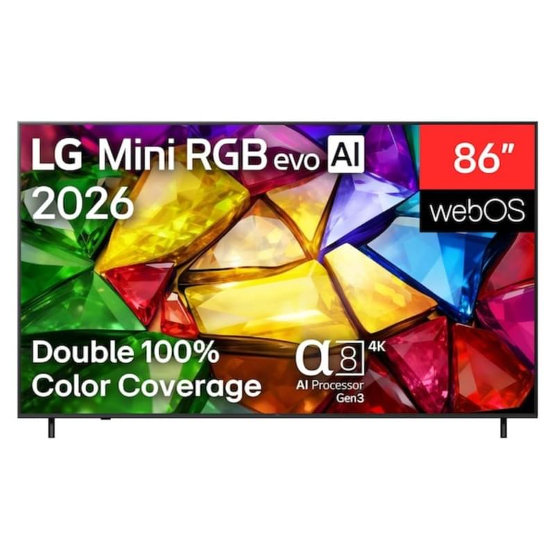 Телевизор LG 86" 86MRGB86B6A Mini RGB UHD Smart Black - фото #0, Technodom.kz