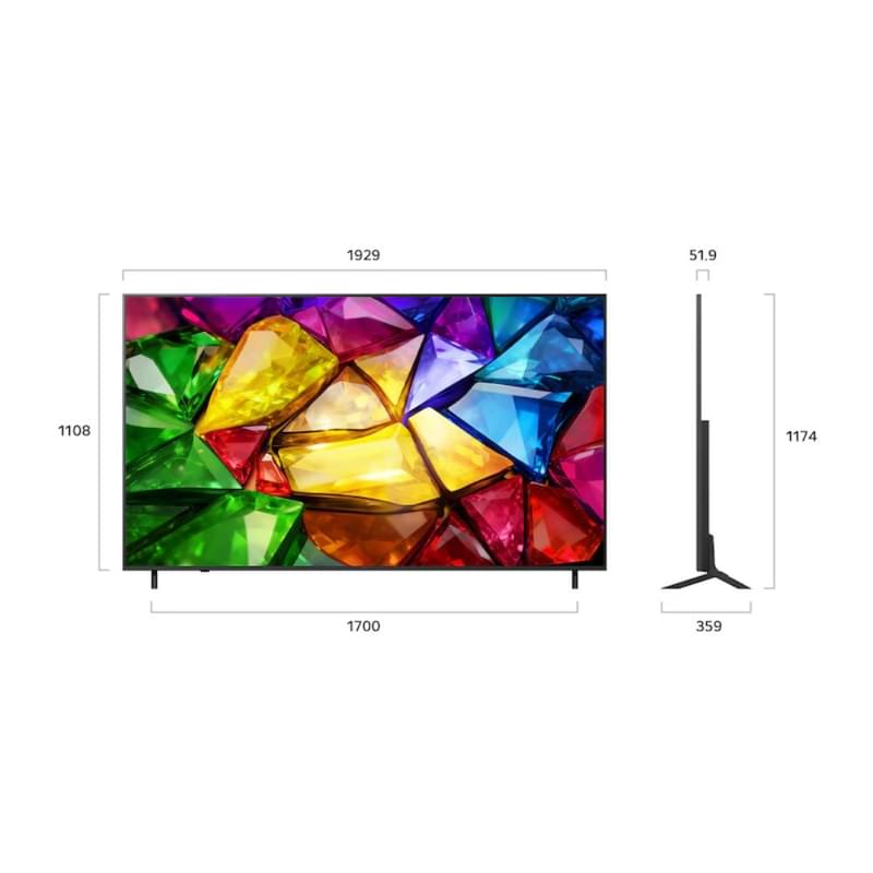 Телевизор LG 86" 86MRGB86B6A Mini RGB UHD Smart Black - фото #1, Technodom.kz