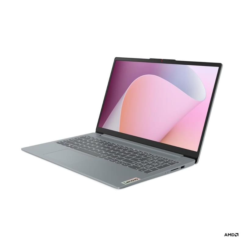 Ноутбук 15,6" Lenovo IdeaPad Slim 3 15AMN8 (Ryzen 3 30-8-512-W)(82XQ01SKRK) - фото #0, Technodom.kz