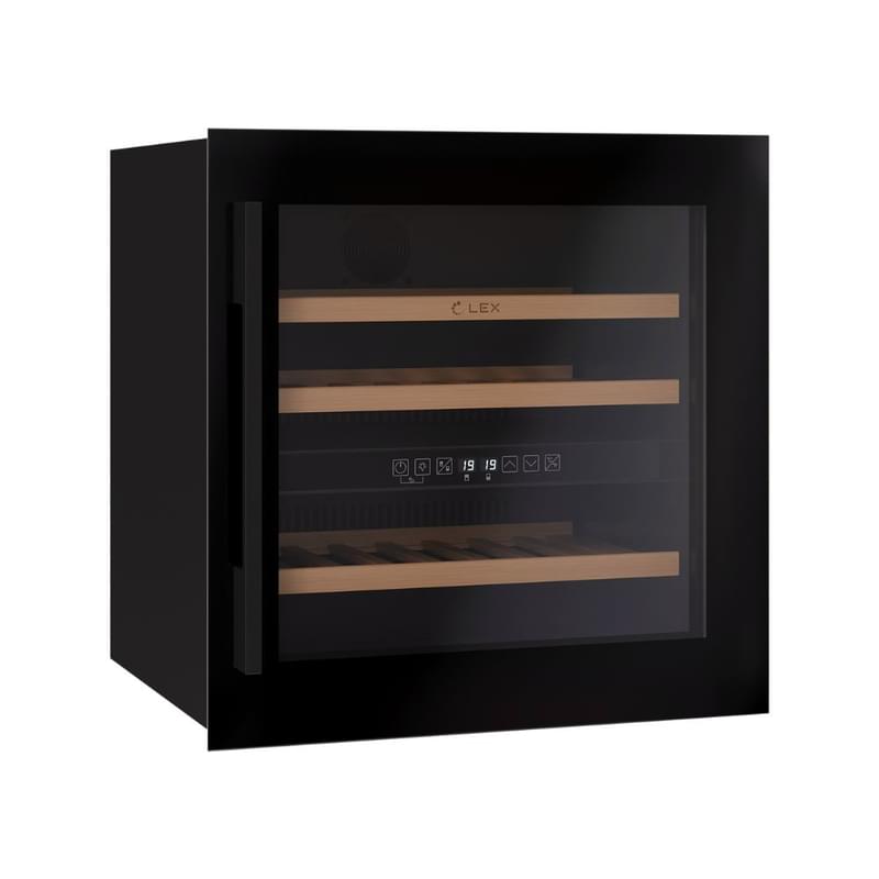 LEX LWD6036BL dual zone винный холодильный шкаф - фото #3, Technodom.kz