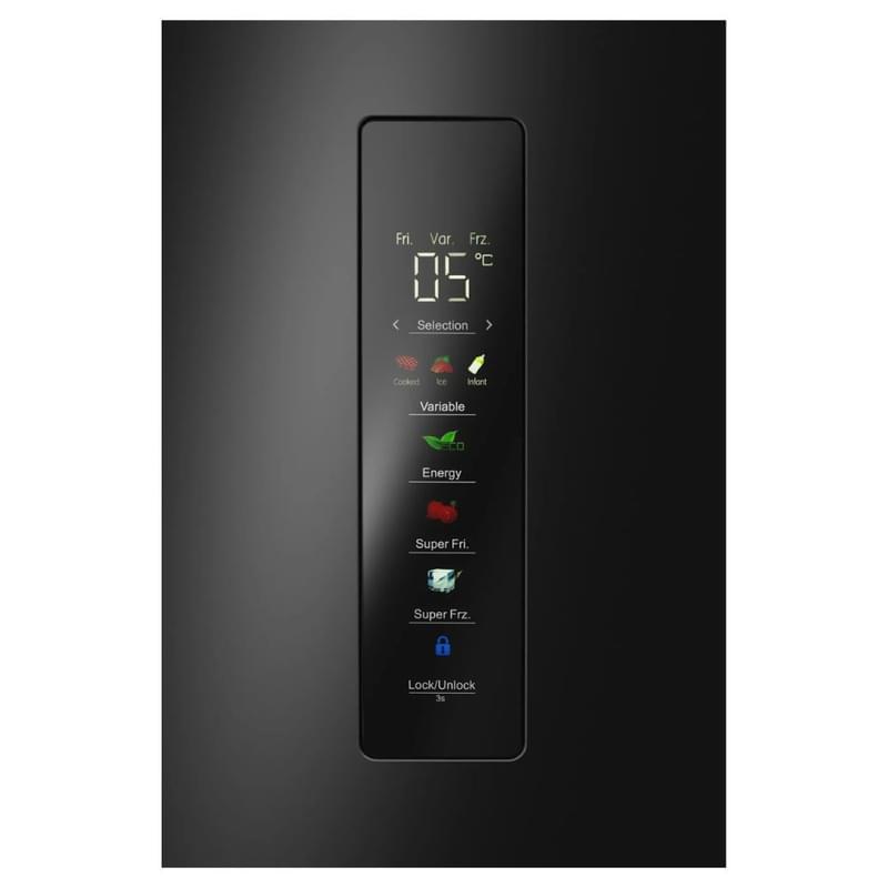 Холодильник MEFERI MFR83BLACK Cross Door - фото #2, Technodom.kz