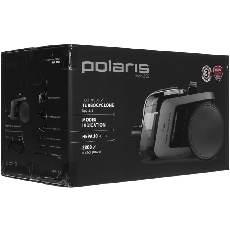 Пылесос Polaris PVC 1909 Графитовый - фото #5, Technodom.kz