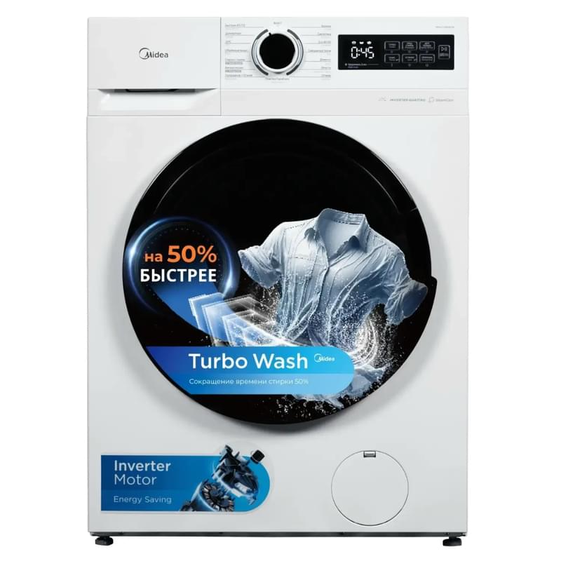 Стиральная машина Midea MF01814BS47W - фото #6, Technodom.kz Стиральная машина Midea MF01814BS47W - фото #6, Technodom.kz