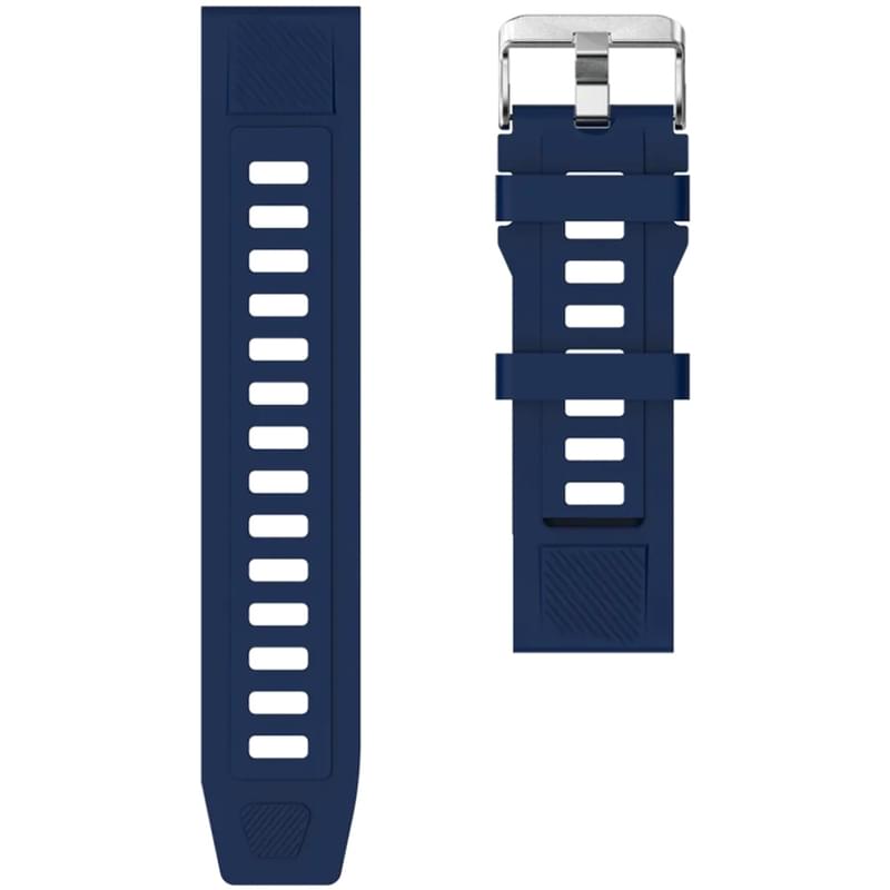 Смарт часы CANYON Maveric SW-83 GPS Silver Blue (CNS-SW83SS) - фото #5, Technodom.kz