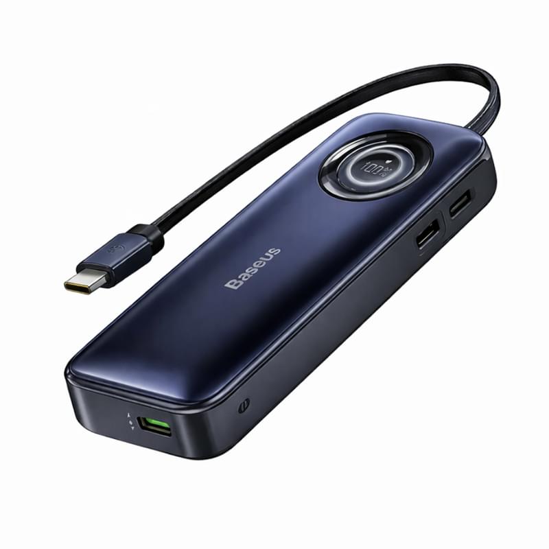 Портативный внешний аккумулятор, Baseus, EnerCore CR11 (E0027H00), 20000mAh, 67W, Черный - фото #2, Technodom.kz