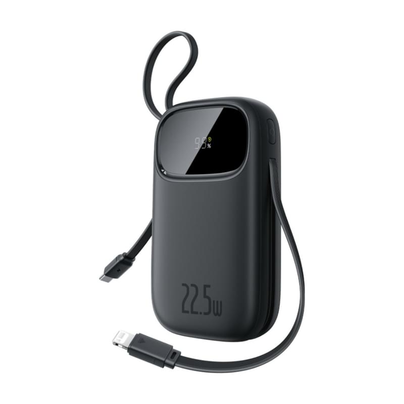 Портативный внешний аккумулятор, Baseus, EnerFill FC31 (P10082106123-00), 10000mAh, 22.5W, Черный - фото #2, Technodom.kz Портативный внешний аккумулятор, Baseus, EnerFill FC31 (P10082106123-00), 10000mAh, 22.5W, Черный - фото #2, Technodom.kz