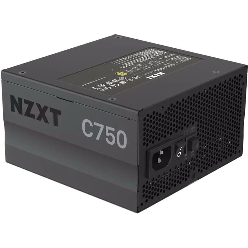 750W NZXT C750 ATX 80+ Gold [PA-7G1BB-EU] қуат блогы - фото #1, Technodom.kz
