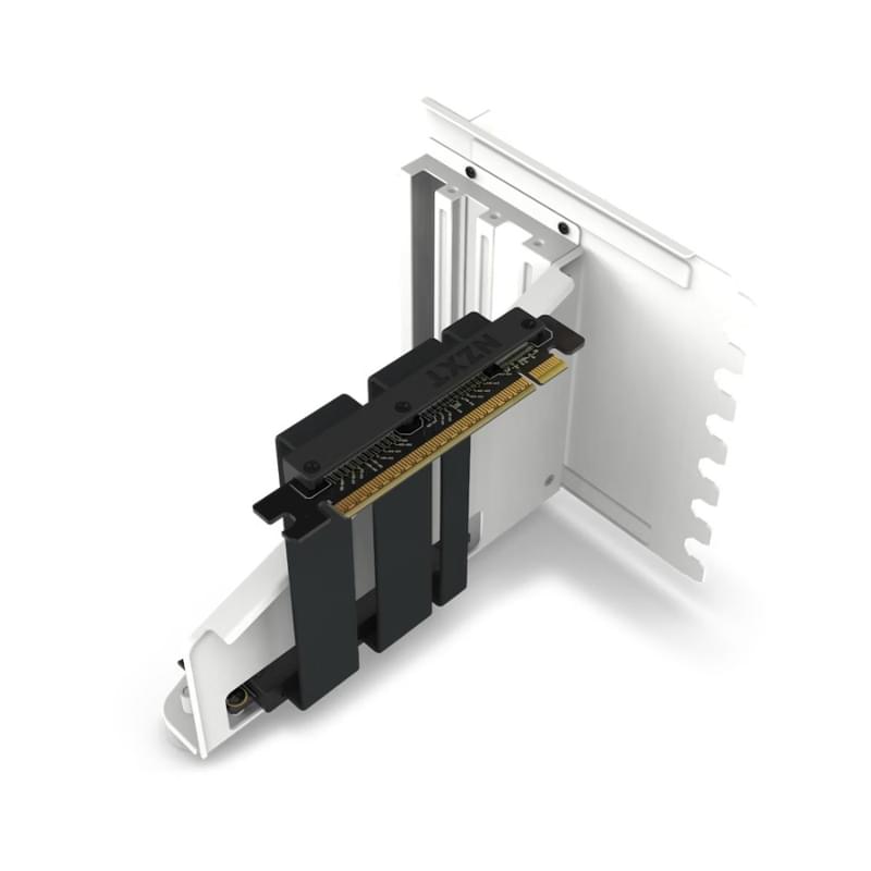 Крепление для видеокарты NZXT Vertical GPU Mounting Kit White [AB-RH175-W1] - фото #1, Technodom.kz
