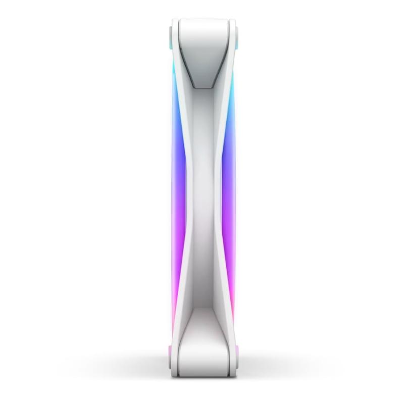 Кулер для кейса NZXT F140 RGB Duo Single Pack White [RF-D14SF-W1] - фото #1, Technodom.kz