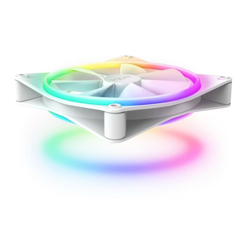 Кулер для кейса NZXT F140 RGB Duo Single Pack White [RF-D14SF-W1] - фото #2, Technodom.kz
