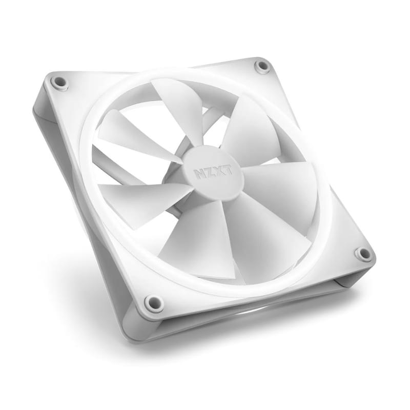Кулер для кейса NZXT F140 RGB Duo Single Pack White [RF-D14SF-W1] - фото #3, Technodom.kz