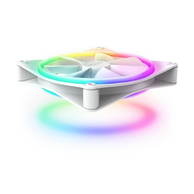 Кулер для кейса NZXT F140 RGB Duo Twin Pack White [RF-D14DF-W1] - фото #1, Technodom.kz