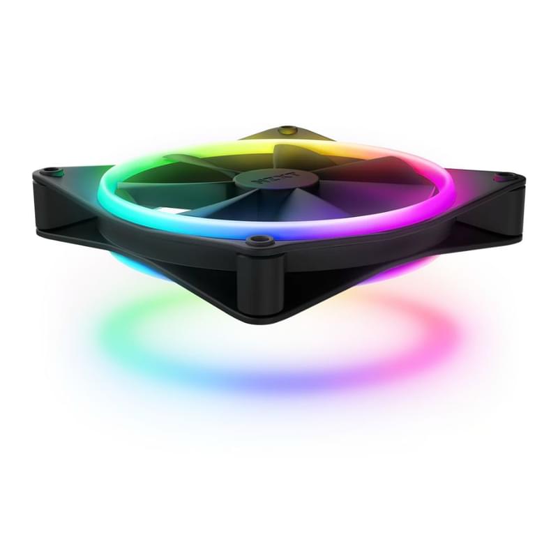Кулер для кейса NZXT F140 RGB Duo Twin Pack Black [RF-D14DF-B1] - фото #1, Technodom.kz