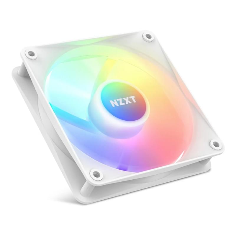 Кулер для кейса NZXT F120 RGB Core Single Pack White [RF-C12SF-W1] - фото #1, Technodom.kz