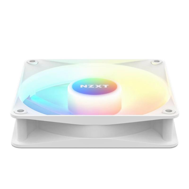 Кулер для кейса NZXT F120 RGB Core Single Pack White [RF-C12SF-W1] - фото #2, Technodom.kz