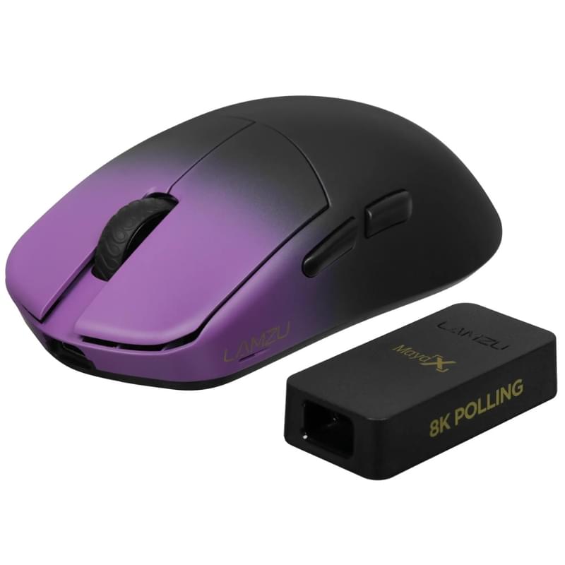 Cымсыз ойын тінтуірі LAMZU Maya X, Purple Shadow - фото #5, Technodom.kz Cымсыз ойын тінтуірі LAMZU Maya X, Purple Shadow - фото #5, Technodom.kz