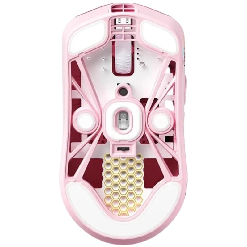 Cымсыз ойын тінтуірі LAMZU Maya X, Light Pink - фото #2, Technodom.kz