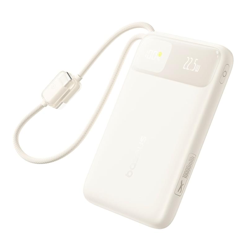Портативный внешний аккумулятор, Baseus, EnerFill FC11 (E0027R05), 10000mAh, 22.5W, Бежевый - фото #0, Technodom.kz Портативный внешний аккумулятор, Baseus, EnerFill FC11 (E0027R05), 10000mAh, 22.5W, Бежевый - фото #0, Technodom.kz