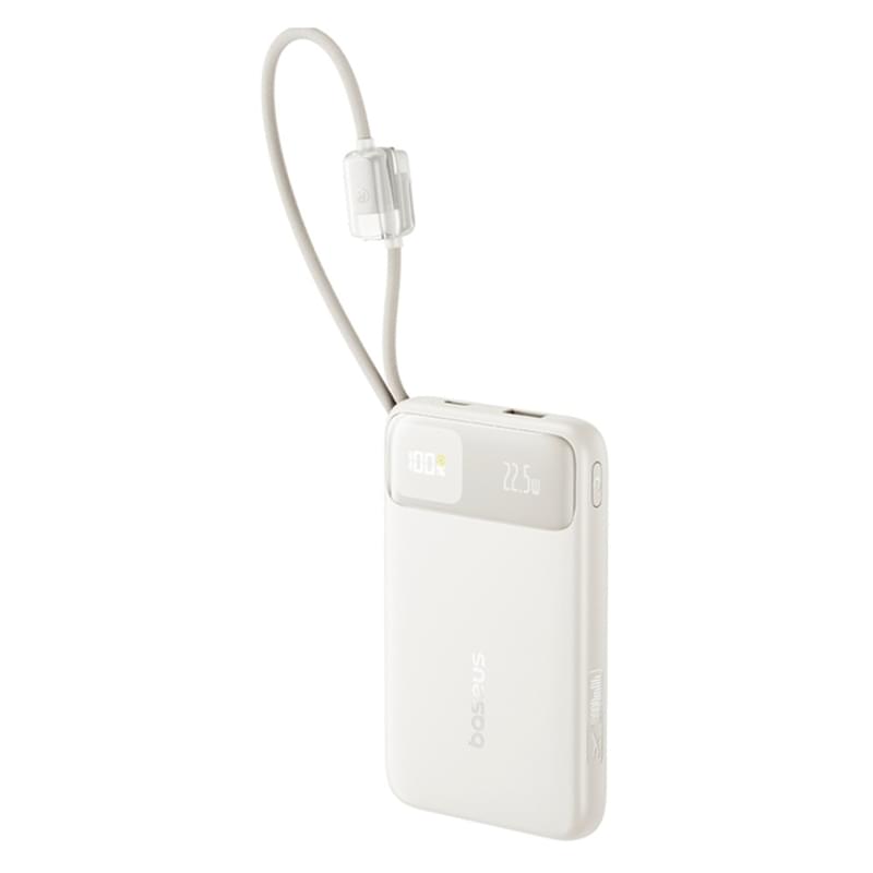 Портативный внешний аккумулятор, Baseus, EnerFill FC11 (E0027R05), 10000mAh, 22.5W, Бежевый - фото #1, Technodom.kz Портативный внешний аккумулятор, Baseus, EnerFill FC11 (E0027R05), 10000mAh, 22.5W, Бежевый - фото #1, Technodom.kz